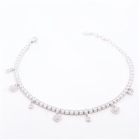 Bracciale Domar Gioielli Donna Tennis argento 925  in Argento Cubic Zirconia BZB121266